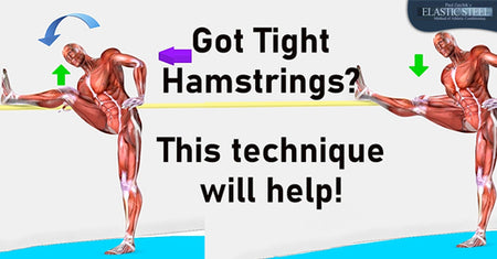 Tight hamstrings? Are your hamstrings very tight? This special stretching technique will release them!