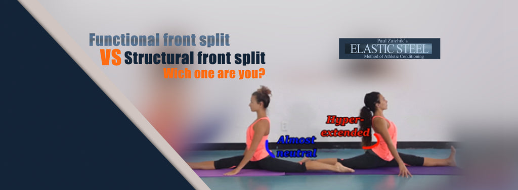 Functional True Front Split vs Structural True Front Split – EasyFlexibility