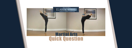 Martial Arts Kick Question
