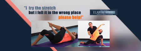 "I try the stretch. BUT... I feel it in the WRONG Place", Please help!