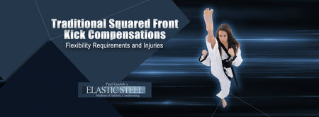 Traditional Squared Front Kick Compensations, Flexibility Requirements and Injuries.